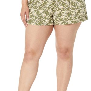 Plus Size Printed Short