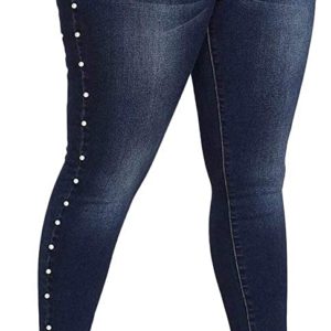 Plus Size Ripped Stretch