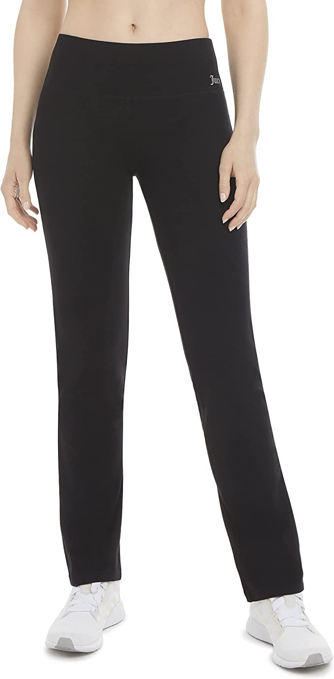 Juicy Couture Women's Essential High Waisted Cotton Yoga Pant - WF Shopping