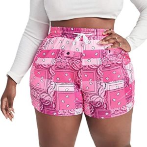 Drawstring Waist Shorts