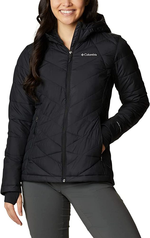 Columbia Heavenly Hooded Jacket - Women's - Collegiate Navy / M - View #4