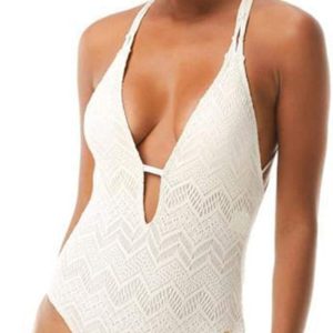 Plunge Neck One-Piece