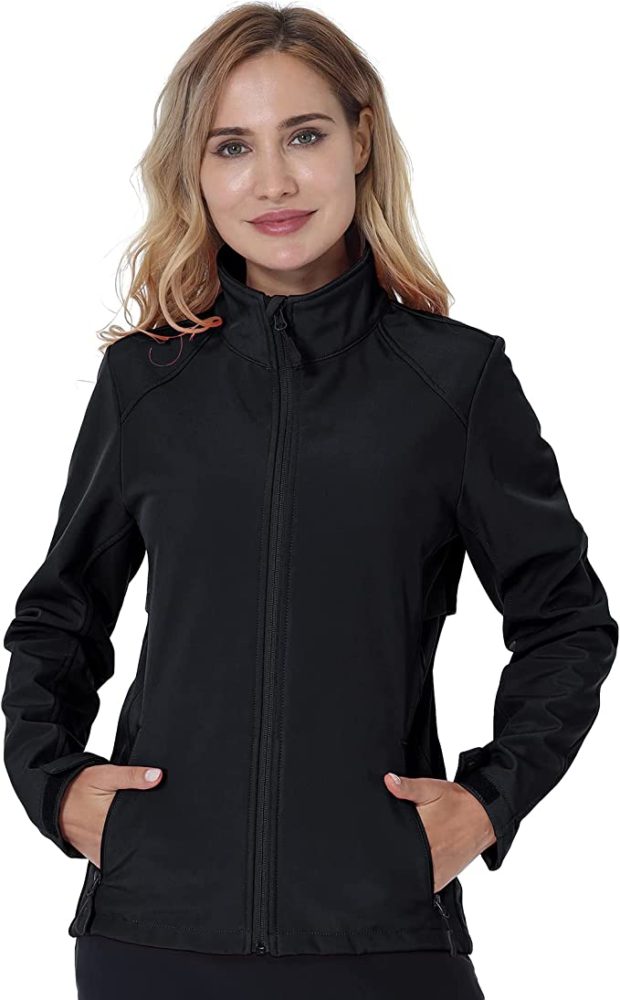 Women SoftshellJackets Cycling Windproof Ladies Running Jacket WF