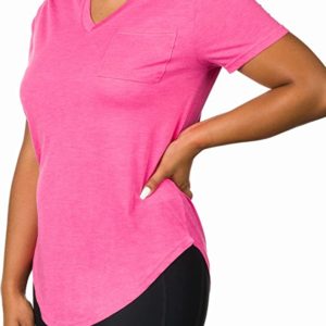 V Neck Collar T Shirt