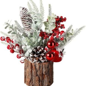 Hatisan Small Christmas Decorations Artificial Tree