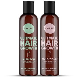 Moerie Volumizing Hair Loss Shampoo and Conditioner for women