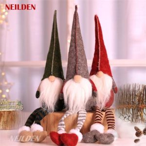 NEILDEN 3pcs Swedish Chirstmas Plush Toy
