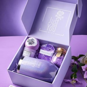 Personalized Lavender Relaxing Spa Christmas Gift for Women