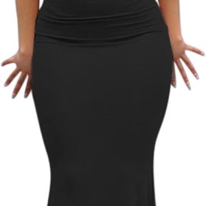 ABYOVRT Women Sexy Bodycon Maxi Dress