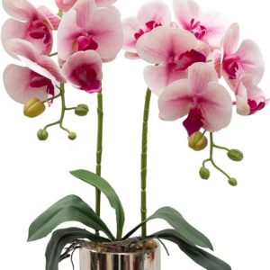 Artificial Orchid Flowers Light Pink