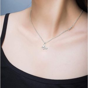 Baydurcan Friendship Anchor Compass Necklace