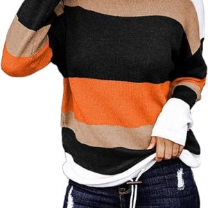Dokotoo Fall Sweaters Round Neck