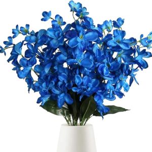 Fqueelvys 10PCS Artificial Orchids Fake