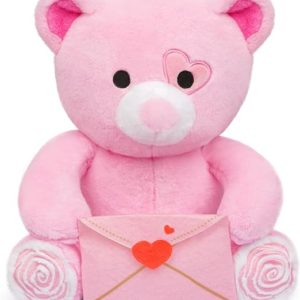 Hagusahuo Pink Teddy Bear Plush Toy