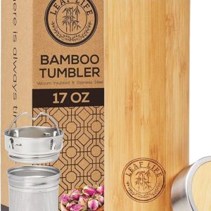 LeafLife Premium Bamboo Thermos
