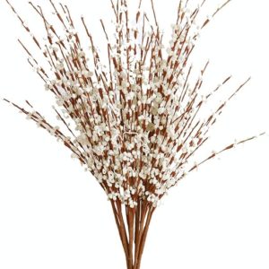 MISSWARM 10 Pieces 29.5" Long of Artificial Flowers