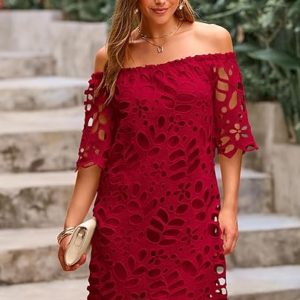 PRETTYGARDEN Women's Summer Off Shoulder Vintage