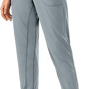 Soothfeel Women's Joggers with Zipper Pockets