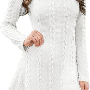 Sumtory Women Cable Knit Dress