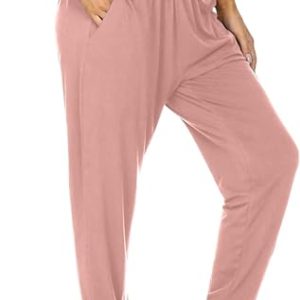 UEU Women's Cozy Yoga Joggers Pants Loose