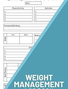 Weight Management Log Book