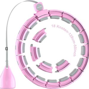 Weighted Hula Infinity Hoop for Adult Weight Loss