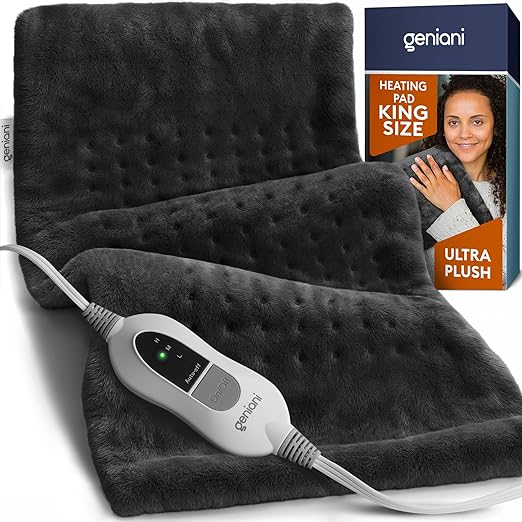 GENIANI Extra Large Electric Heating Pad WF Shopping