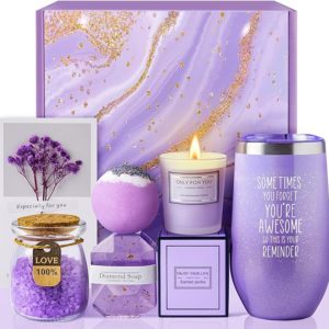 Lavender Spa Valentine's Day Gift Basket Set