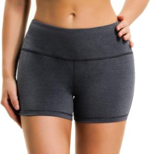 Osne4u Yoga Shorts for Women Running Gym Workout Shorts