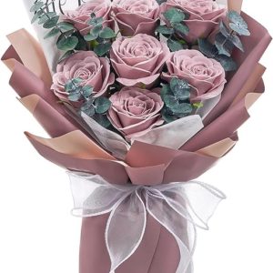 Polylove Roses Bouquet 7-Piece Soap Flower