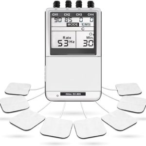 iSTIM EV-805 TENS EMS 4 Channel Rechargeable Combo Machine
