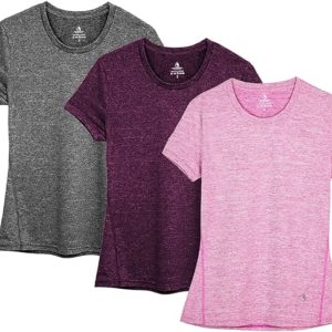 icyzone Workout Running Tshirts for Women