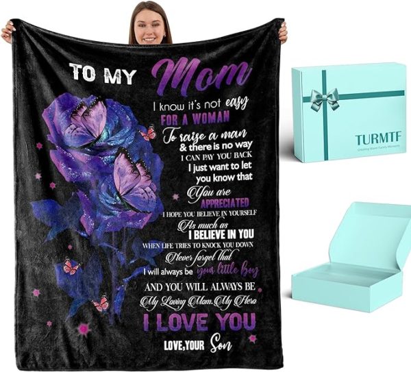 Blanket To Mom Mothers Day Gifts
