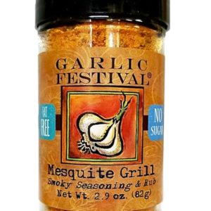 Garlic Festival Foods Mesquite Grill Garlic Seasoning