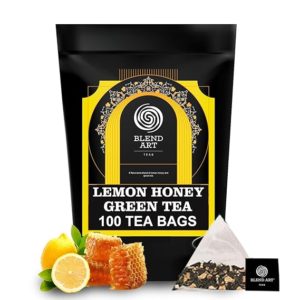 Honey Lemon Green Tea Bags 100