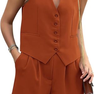 PRETTYGARDEN Women Summer 2 Piece Outfits