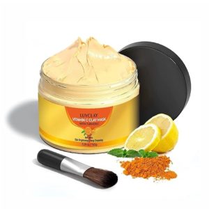 Vitamin C and Turmeric Clay Mask for Face