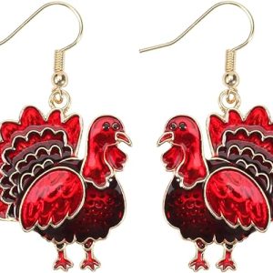 Lonext Thanksgiving Earrings Fall Earrings for Women, Handmade Drop Dangle Earrings
