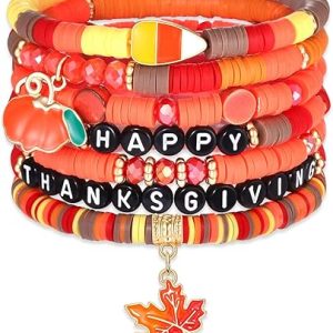 MOLOCH Surfer Heishi Bracelets For Woman Rainbow African Vinyl Beaded Bracelets