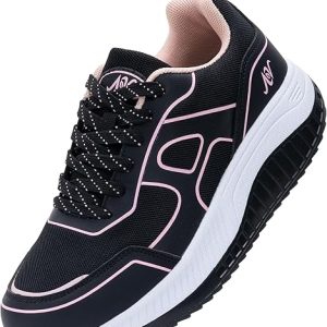 Women's Walking Shoes with Arch Support Orthotic Plantar Fasciitis Sneakers Tennis Running Shoes