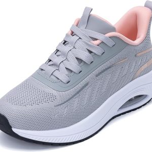 Womens Walking Shoes with Arch Support Orthotic Sneakers for Plantar Fasciitis Hands Free Air Tennis Shoes