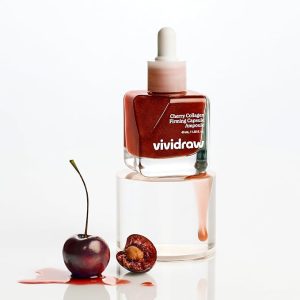 Cherry Collagen Firming Capsule Ampoule | Korean Anti-Aging Serum for Face with Collagen & Bakuchiol | Glow Skin | Enhances Radiance | Minimizes Fine Lines | Cruelty-Free