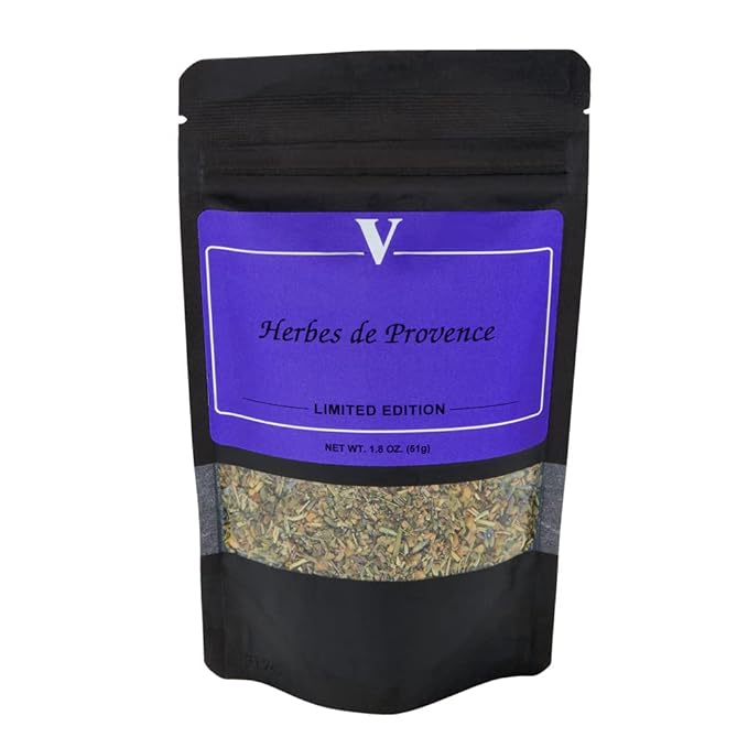 Herbes de Provence- 1.8 Ounce Pouch - 7 Classic, bright and bold spices blended for maximum flavor. Perfect for everyday use as well as French Specialty dishes. Herbes de Provence- 1.8 Ounce Pouch - 7 Classic, bright and bold spices blended for maximum flavor. Perfect for everyday use as well as French Specialty dishes.