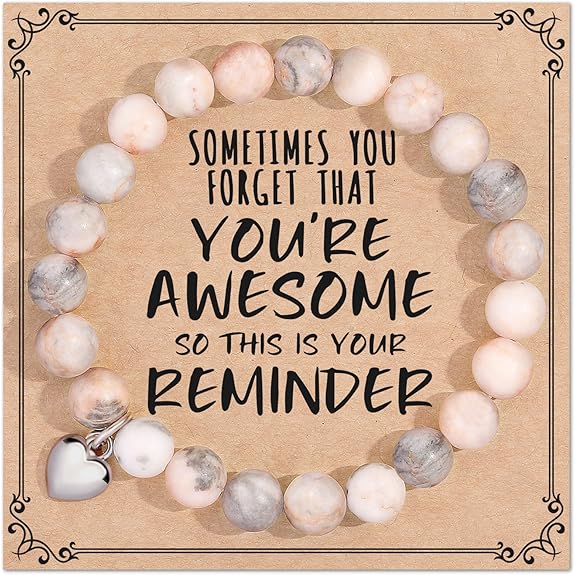 Jewelry&Card Christmas Gifts for Women Teen Girls, Sometimes You Forget You're Awesome Bracelets, Inspirational Christmas Gifts Jewelry&Card Christmas Gifts for Women Teen Girls, Sometimes You Forget You're Awesome Bracelets, Inspirational Christmas Gifts