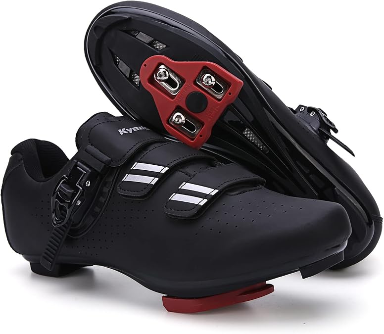 Mens Womens Cycling Shoes Compatible with Pelaton Bike Shoes Road Bike Shoes Riding Bicycle Pre-Installed with Delta Mens Womens Cycling Shoes Compatible with Pelaton Bike Shoes Road Bike Shoes Riding Bicycle Pre-Installed with Delta