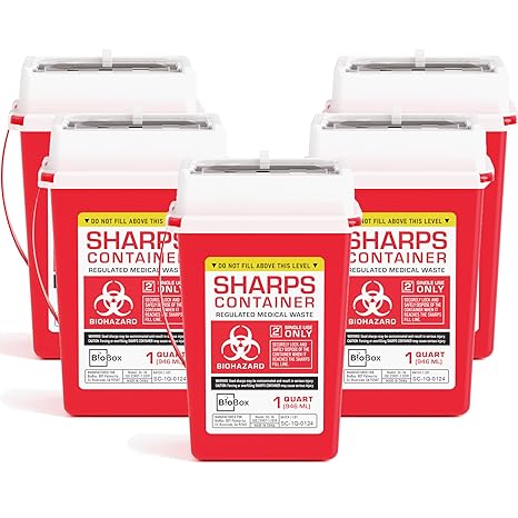 Sharps Container Small - Sharps Containers for Home Use and Labs ...