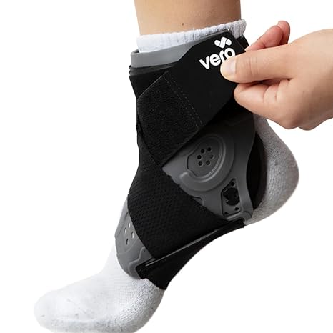 VeroAnkle Dynamic Ankle Brace for Ankle Support due to Sprains and Injury. Provides the Perfect Balance between Support and Mobility while Staying Active VeroAnkle Dynamic Ankle Brace for Ankle Support due to Sprains and Injury. Provides the Perfect Balance between Support and Mobility while Staying Active