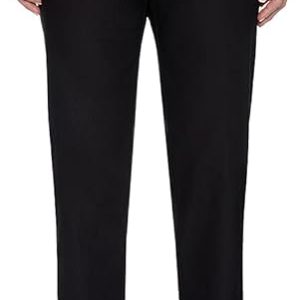 Alfred Dunner Women's Plus-Size Classic Allure Fit Proportioned Pant with Elastic Comfort Waistband