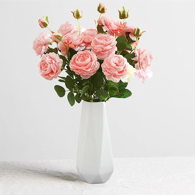 Ceramic Vase, 7.4 Inch for Pampas Calla Lily Tulip, Flower Vase Minimalism Style for Modern Table Shelf Home Decor, Fit for Housewarming Ceramic Vase, 7.4 Inch for Pampas Calla Lily Tulip, Flower Vase Minimalism Style for Modern Table Shelf Home Decor, Fit for Housewarming