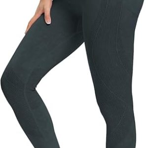 High Waisted Leggings for Women Tummy Control Soft Buttery Butt Lifting Yoga Pants Stretchy Running Workout
